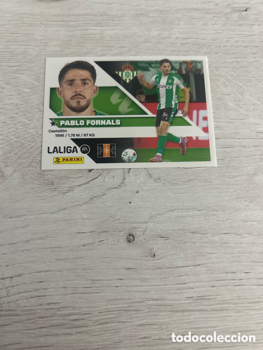 Cartes &agrave; collectionner de Football: Pablo Fornals 15 Betis Liga Este 2026/27 26-27 Panini