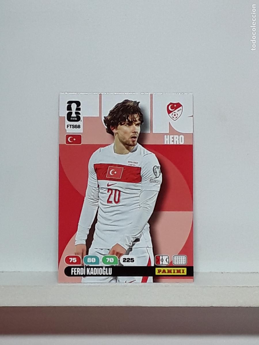 Football Stickers: ADRENALYN MUNDIAL 2026 WORLD CUP 26 ALBUM PANINI N FTS68 FTS 68 TURQUIA FERDI KADIOGLU