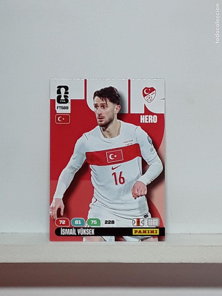 Football Stickers: ADRENALYN MUNDIAL 2026 WORLD CUP 26 ALBUM PANINI N FTS69 FTS 69 TURQUIA ISMAIL YUKSEK