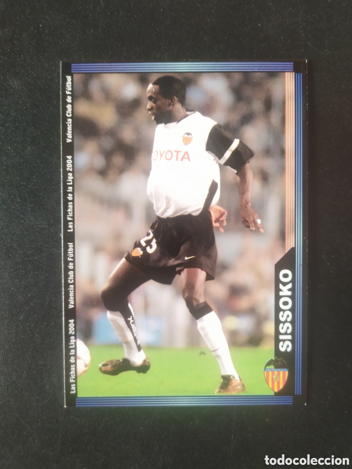 Football Stickers: Mundicromo fichas Liga 2003 2004 03 04 Sissoko n&deg; 597 Valencia