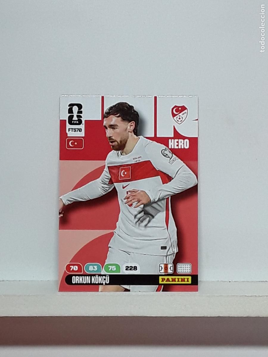 Football Stickers: ADRENALYN MUNDIAL 2026 WORLD CUP 26 ALBUM PANINI N FTS70 FTS 70 TURQUIA ORKUN KOK&Ccedil;U