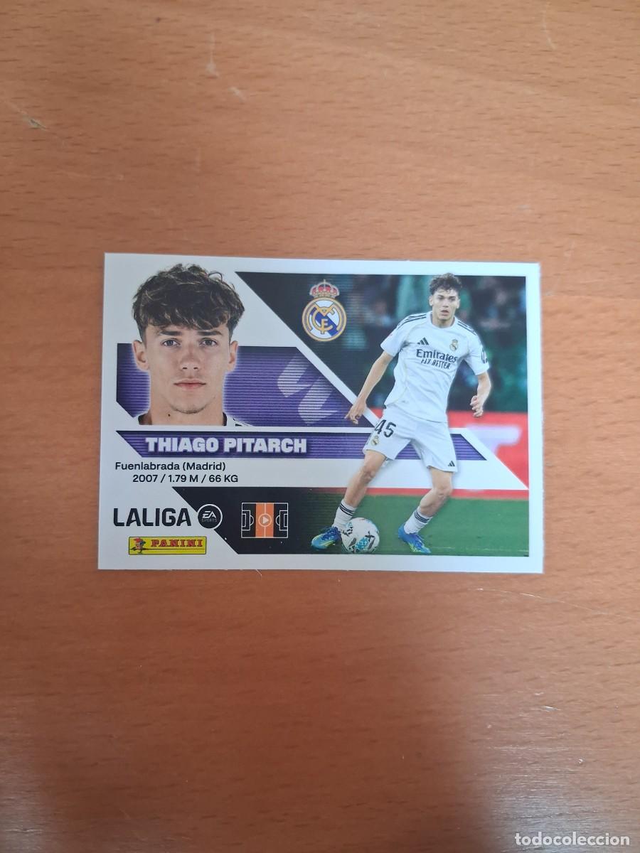 Football Stickers: Ediciones Este 2026 2027 26 27 Real Madrid 15B Thiago Pitarch