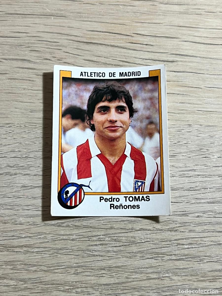 Cromos de f&uacute;tbol: 27 TOMAS ATLETICO DE MADRID LIGA FUTBOL 88 PANINI NUNCA PEGADO SIN PEGAR 1988