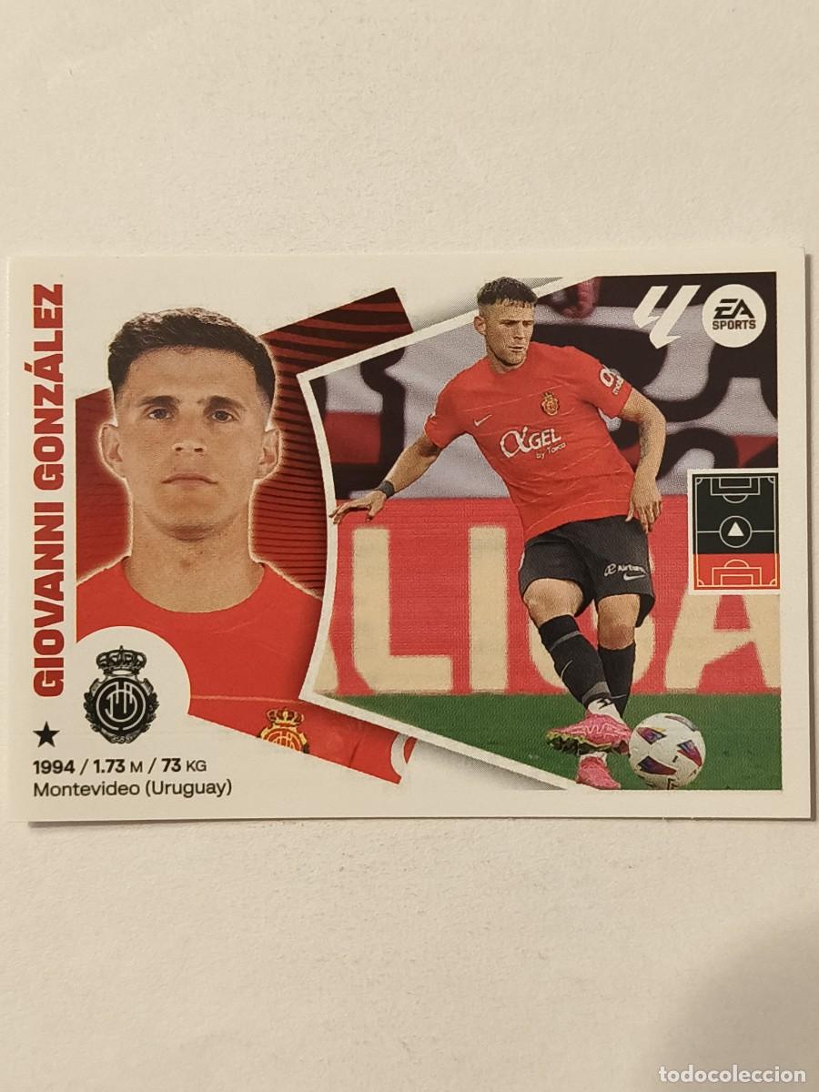 Football Stickers: #6 GIOVANNI GONZALEZ (R.C.D. MALLORCA) LIGA 24/25 ESTE