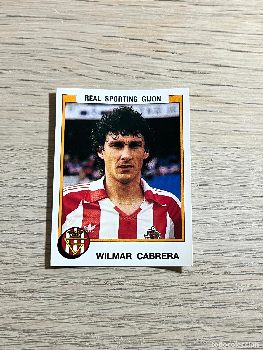 Cromos de f&uacute;tbol: 344 WILMAR CABRERA SPORTING LIGA FUTBOL 88 PANINI NUNCA PEGADO SIN PEGAR 1988