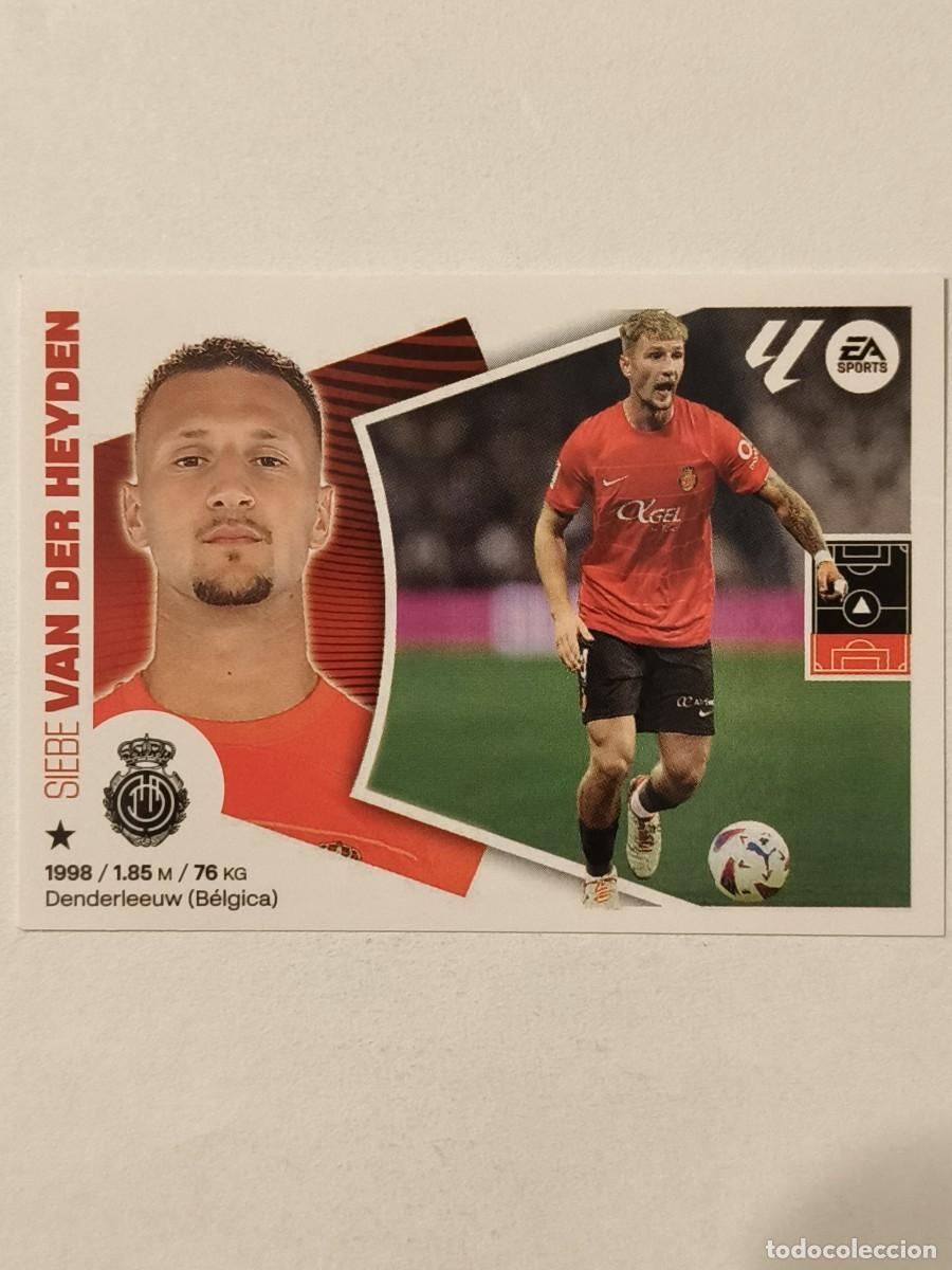 Cromos de f&uacute;tbol: #9B VAN DER HEYDEN (R.C.D. MALLORCA) LIGA 24/25 ESTE