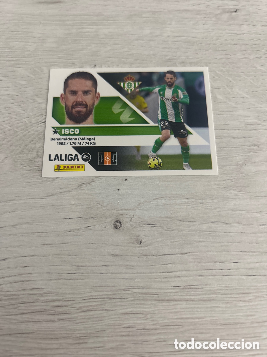 Cromos de f&uacute;tbol: Isco 16 Betis Liga Este 2026/27 26-27 Panini