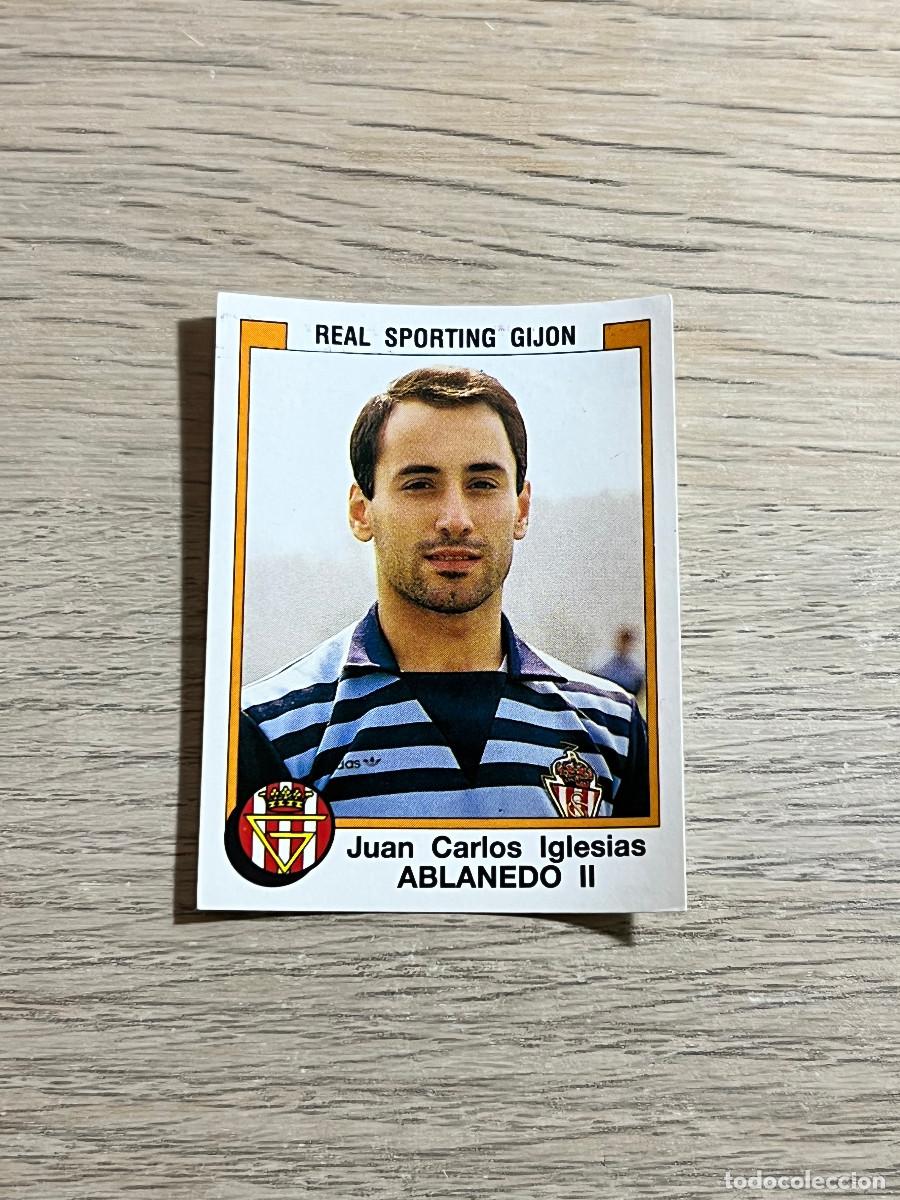 Cromos de f&uacute;tbol: 331 ABLANEDO II SPORTING LIGA FUTBOL 88 PANINI NUNCA PEGADO SIN PEGAR 1988