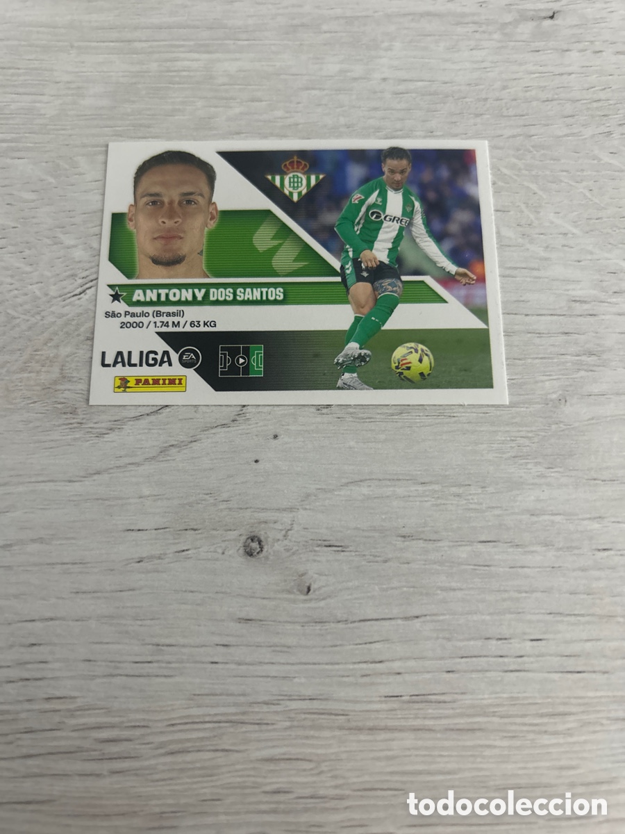 Fu&szlig;ball-Sticker: Antony 18 Betis Liga Este 2026/27 26-27 Panini
