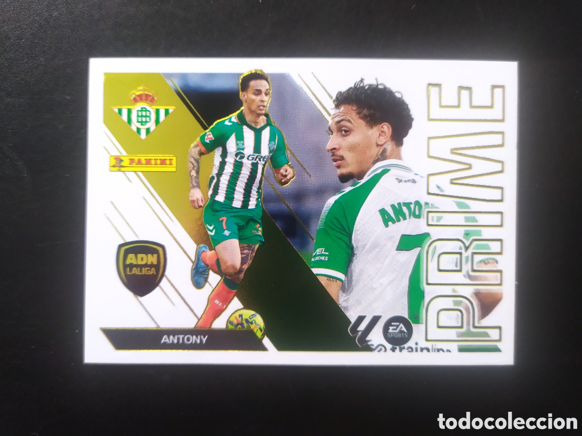 Cromos de Futebol: Liga este 2026 2027 26 27 panini Antony Prime n&deg; 1 Real Betis