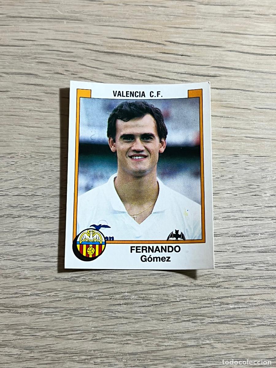 Cromos de Futebol: 358 FERNANDO VALENCIA LIGA FUTBOL 88 PANINI NUNCA PEGADO SIN PEGAR 1988
