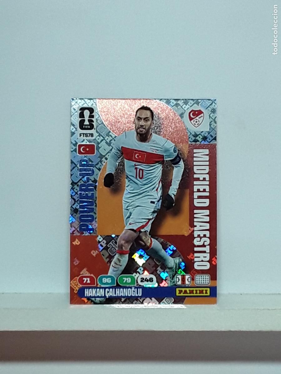 Cromos de Futebol: ADRENALYN MUNDIAL 2026 WORLD CUP 26 ALBUM PANINI N FTS78 FTS 78 TURQUIA HAKAN &Ccedil;ALHANOGLU