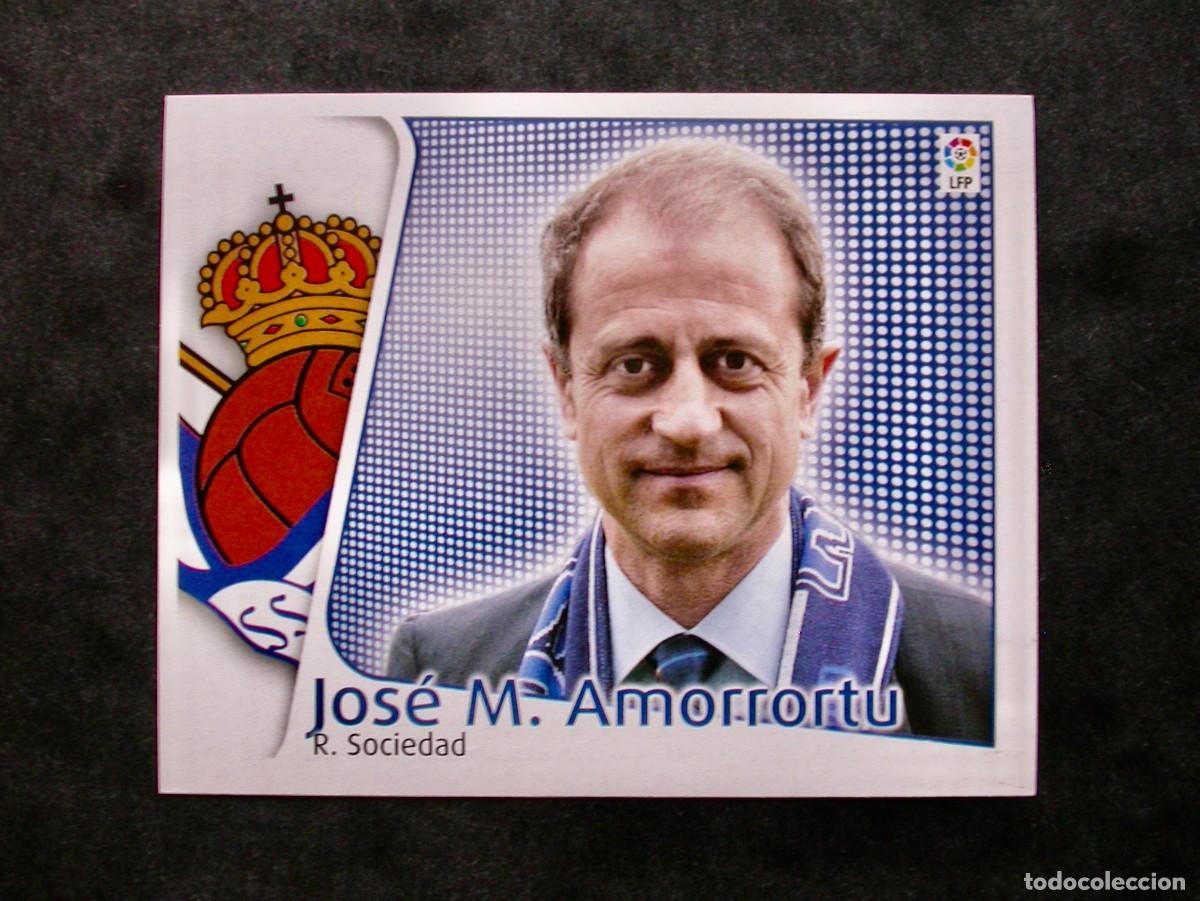 Cromos de Futebol: JOS&Eacute; M. AMORRORTU / REAL SOCIEDAD / EDICIONES ESTE LIGA 2004-2005 04-05 / NUNCA PEGADO