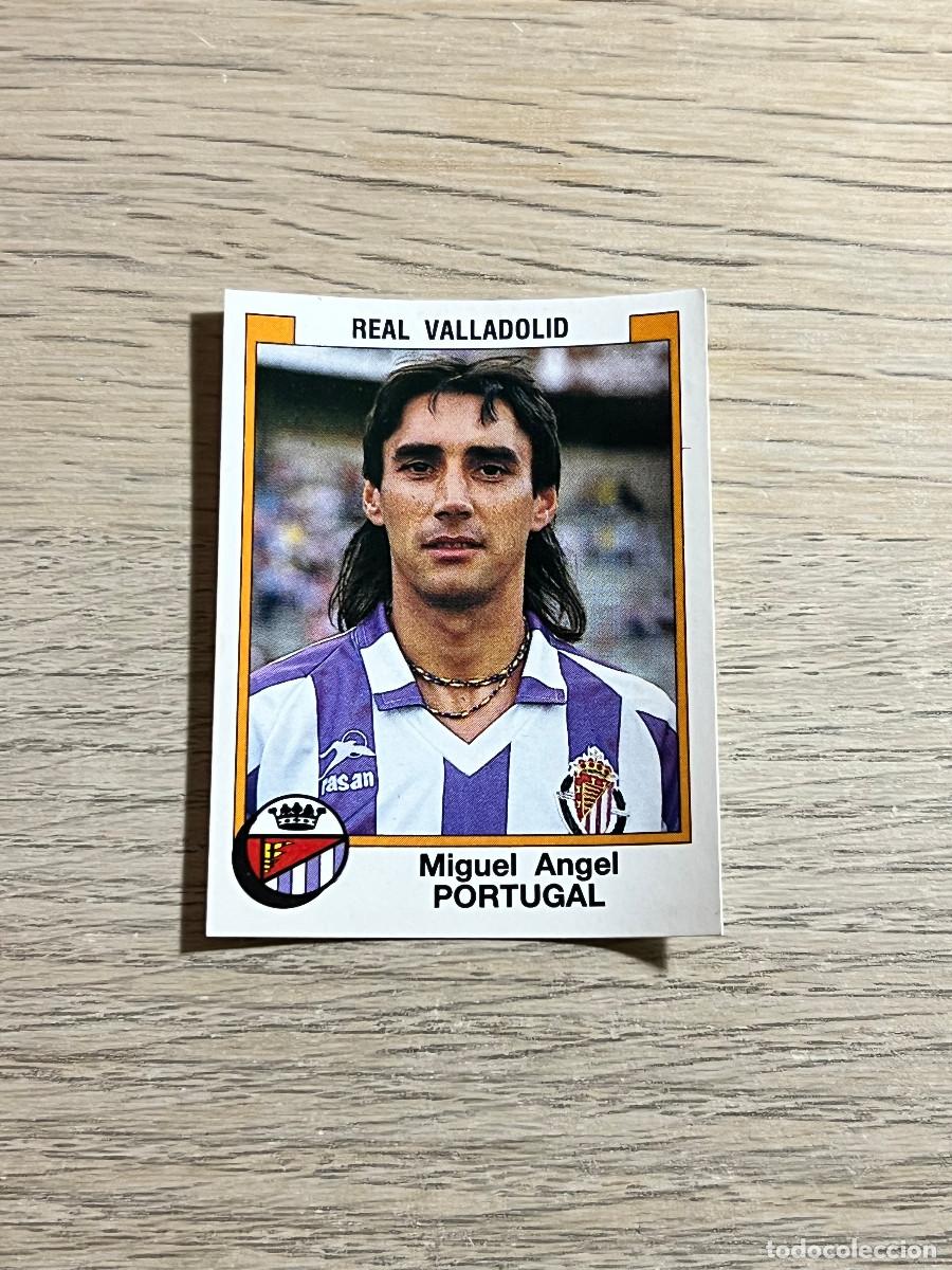 Figurine di Calcio: 376 PORTUGAL VALLADOLID LIGA FUTBOL 88 PANINI NUNCA PEGADO SIN PEGAR 1988