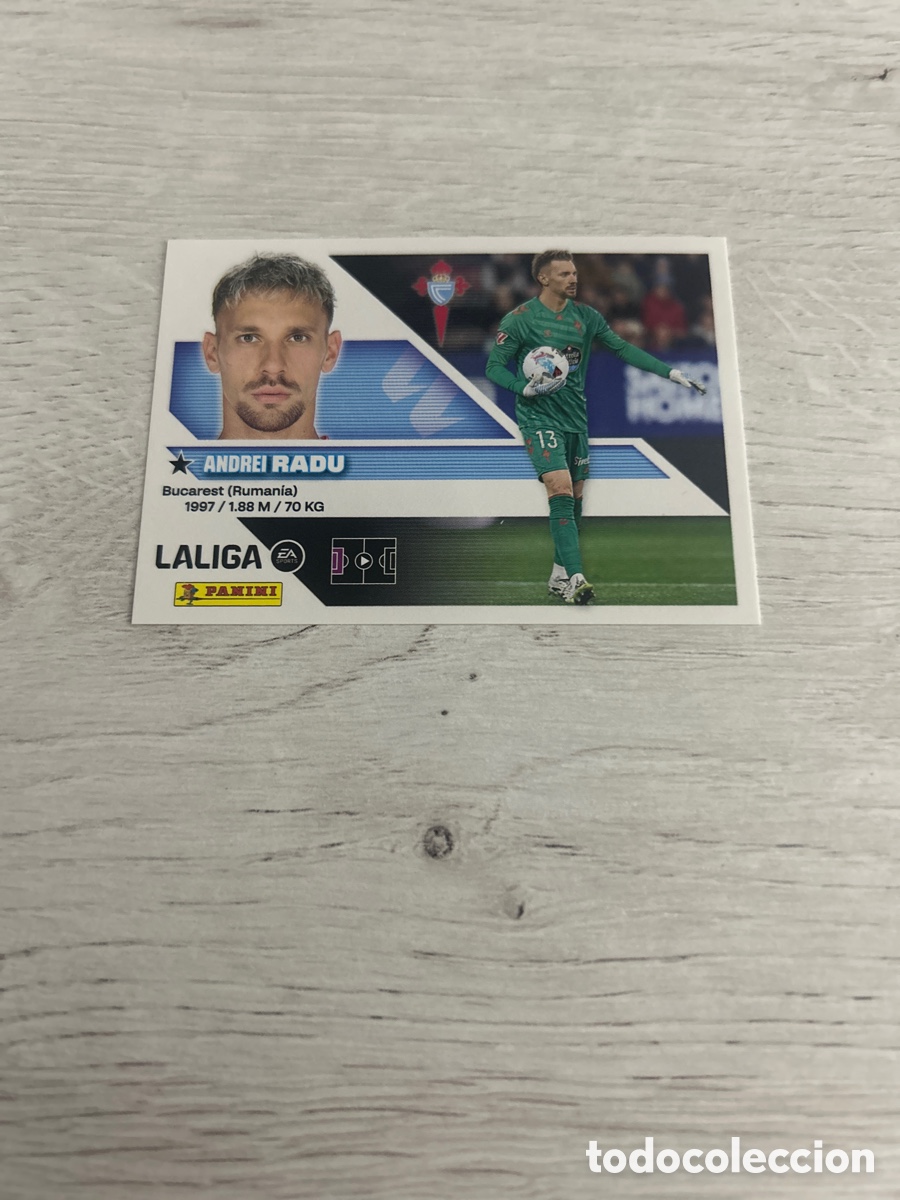 Cartes &agrave; collectionner de Football: Radu 3 Celta de Vigo Liga Este 2026/27 26-27 Panini