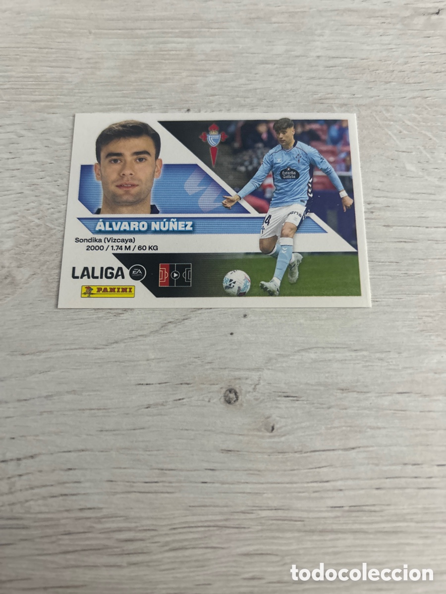 Cromos de f&uacute;tbol: &Aacute;lvaro N&uacute;&ntilde;ez 5 Celta de Vigo Liga Este 2026/27 26-27 Panini