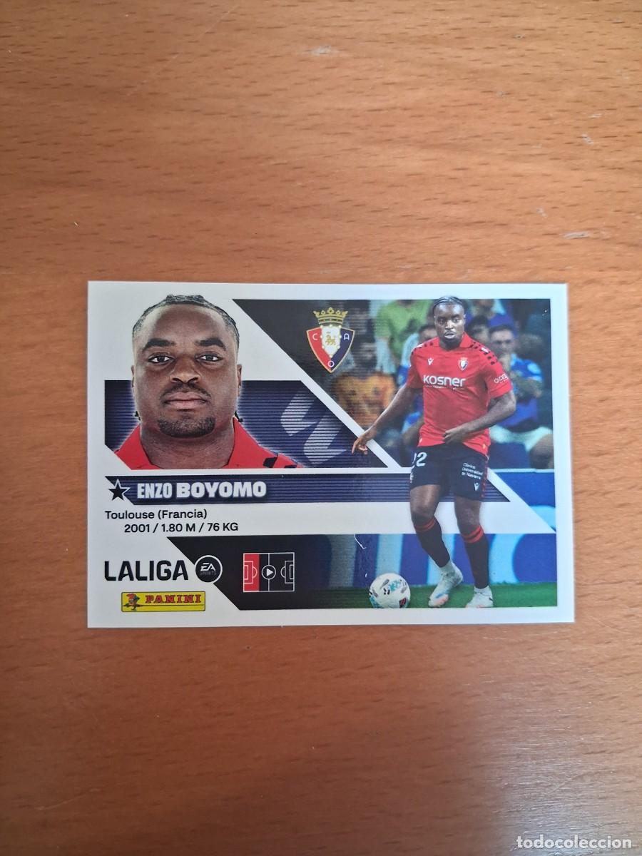 Cromos de f&uacute;tbol: Ediciones Este 2026 2027 26 27 CA Osasuna 6 Boyomo