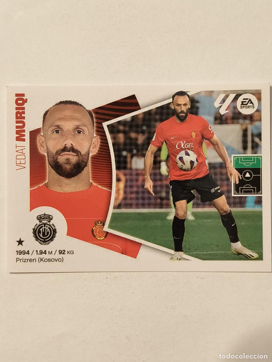 Cromos de f&uacute;tbol: #20 MURIQI (R.C.D. MALLORCA) LIGA 24/25 ESTE