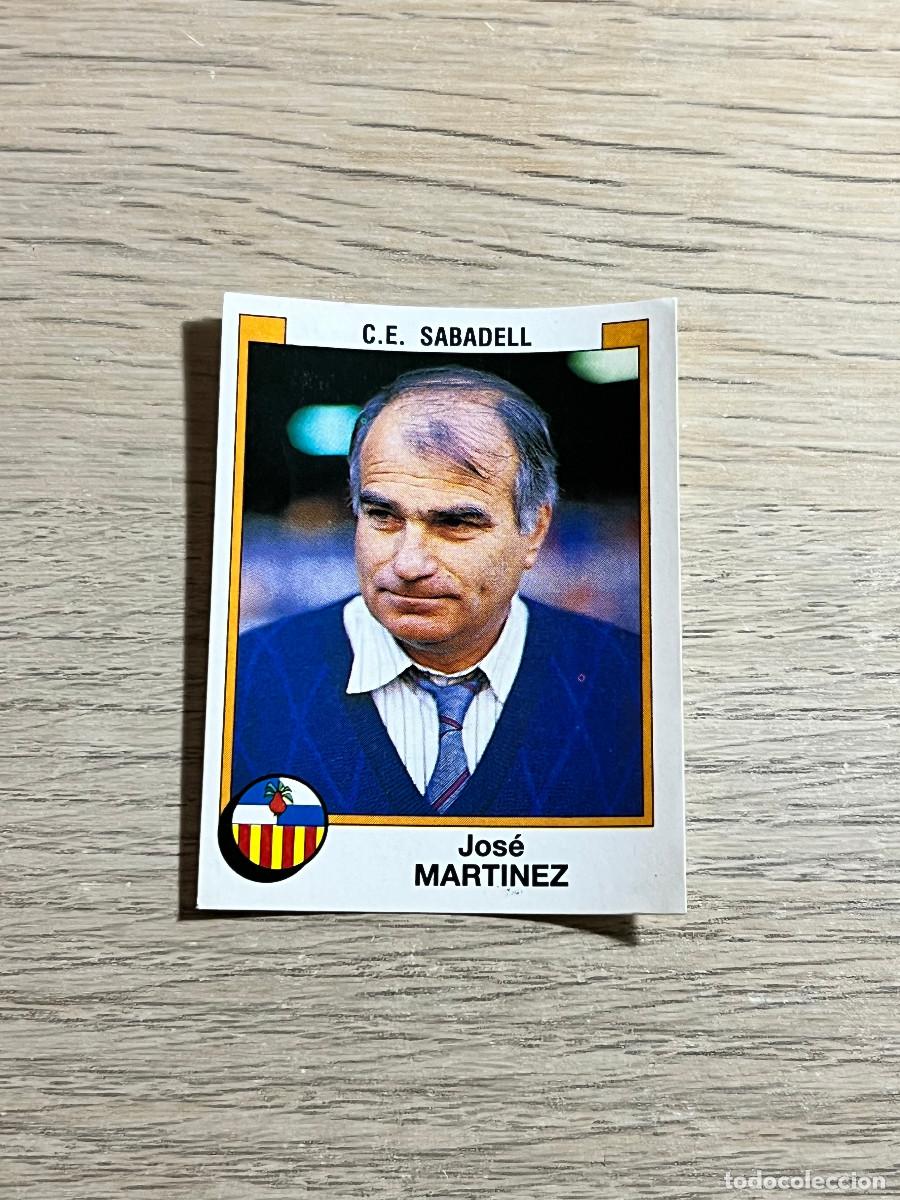 Cromos de f&uacute;tbol: 273 MARTINEZ SABADELL LIGA FUTBOL 88 PANINI NUNCA PEGADO SIN PEGAR 1988