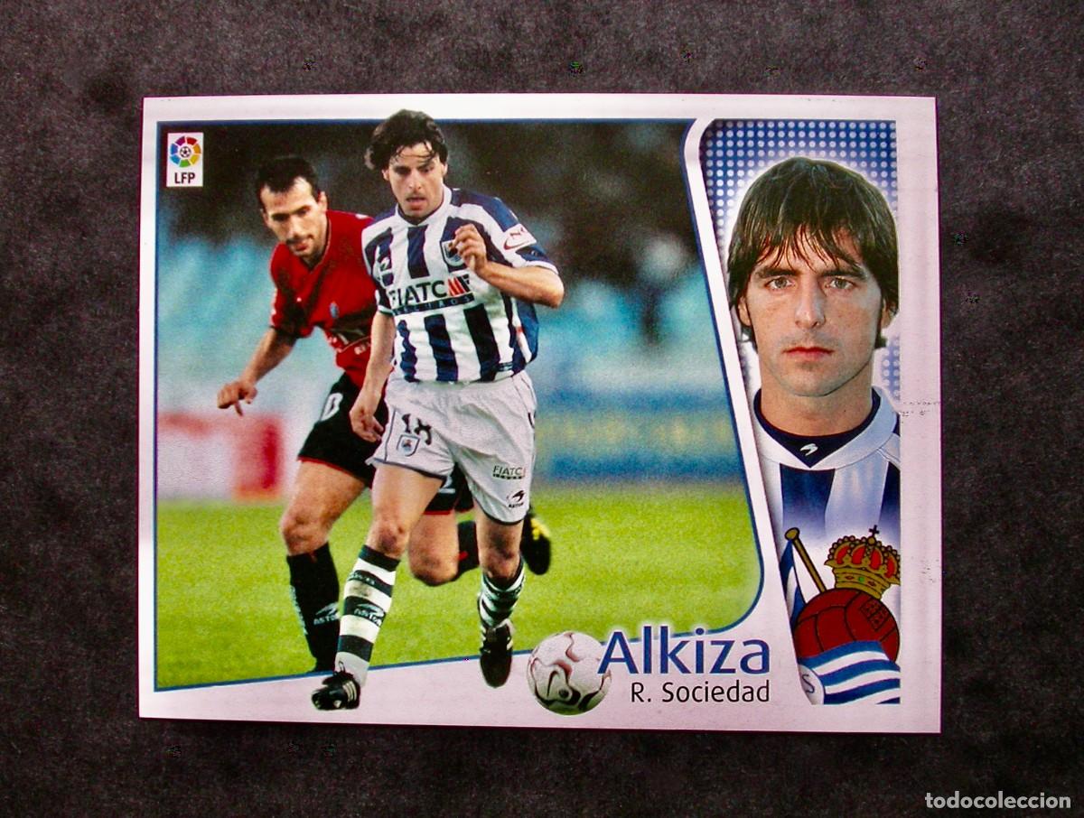 Cromos de f&uacute;tbol: ALKIZA / REAL SOCIEDAD / EDICIONES ESTE LIGA 2004-2005 04-05 / NUNCA PEGADO