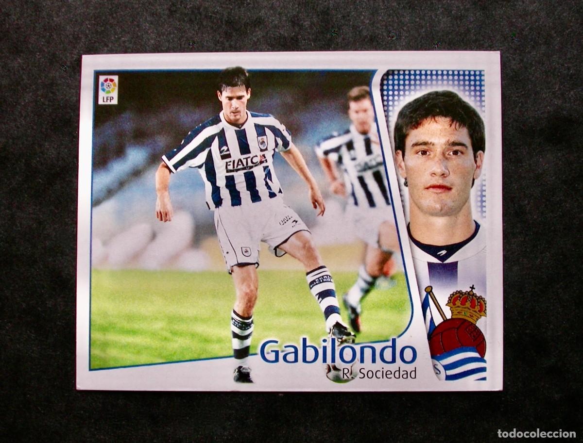 Football Stickers: GABILONDO / REAL SOCIEDAD / EDICIONES ESTE LIGA 2004-2005 04-05 / NUNCA PEGADO