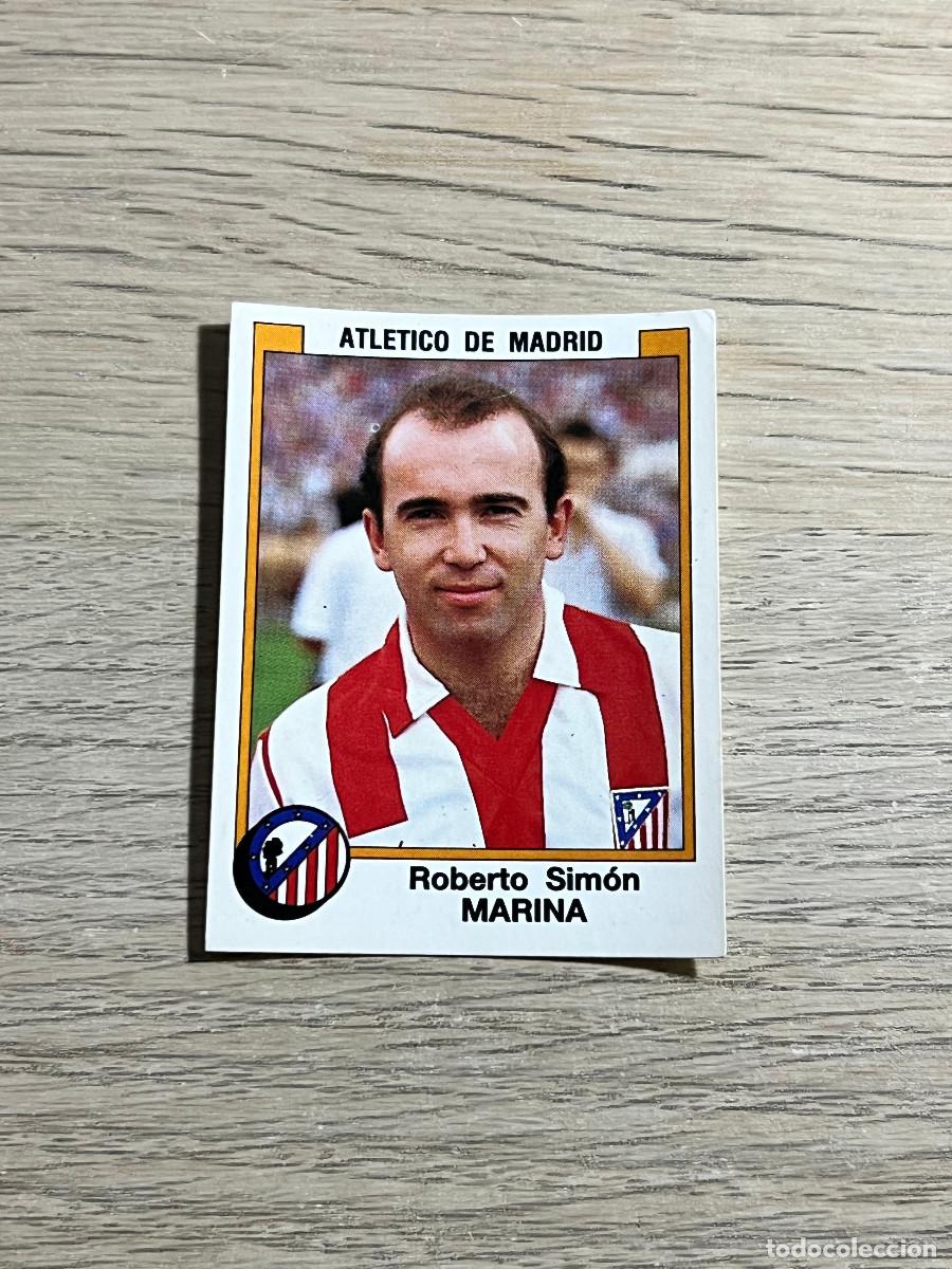 Cromos de Futebol: 36 MARINA ATLETICO DE MADRID LIGA FUTBOL 88 PANINI NUNCA PEGADO SIN PEGAR 1988