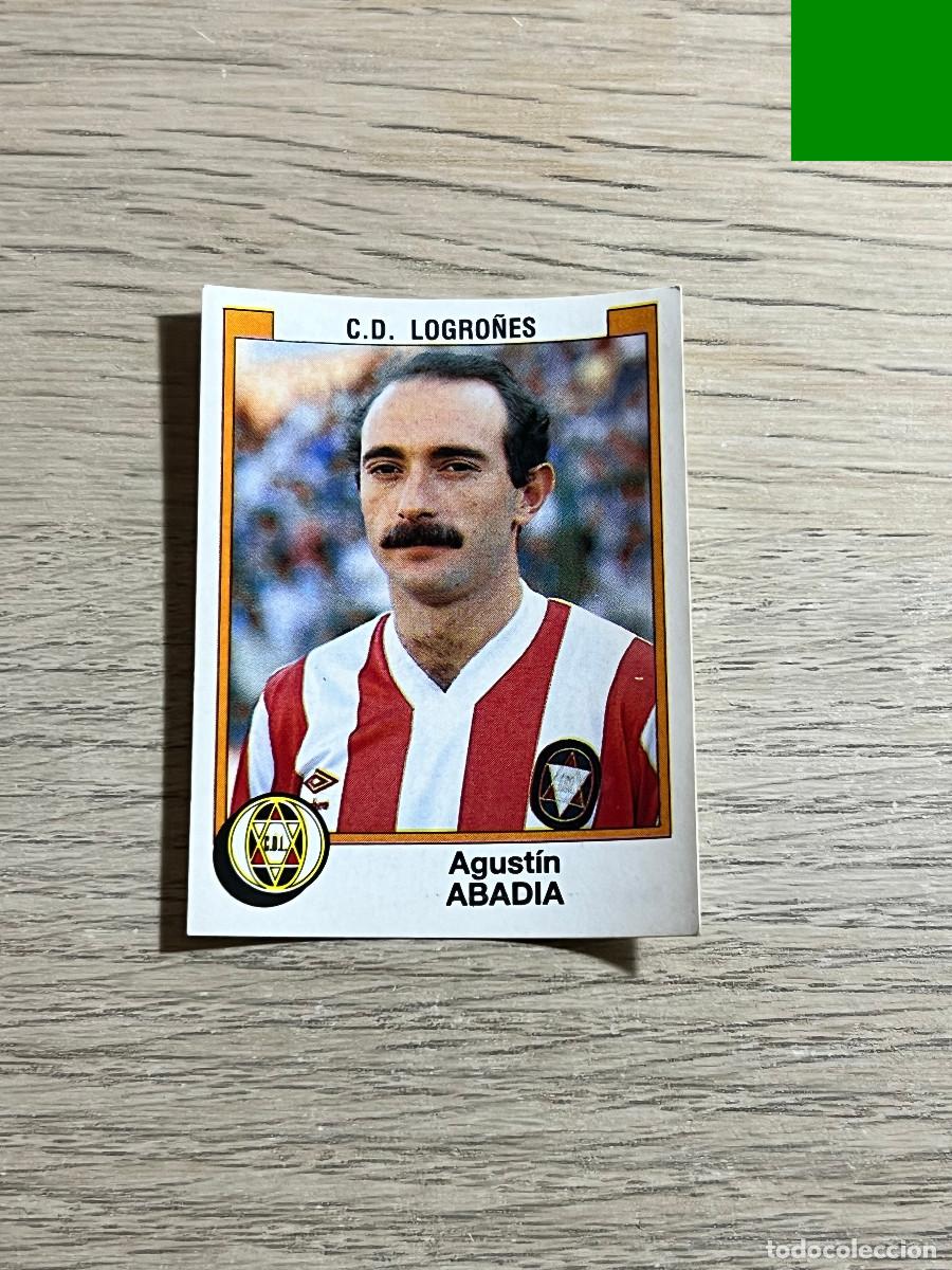 Cromos de f&uacute;tbol: 168 ABADIA LOGRO&Ntilde;ES LIGA FUTBOL 88 PANINI NUNCA PEGADO SIN PEGAR 1988