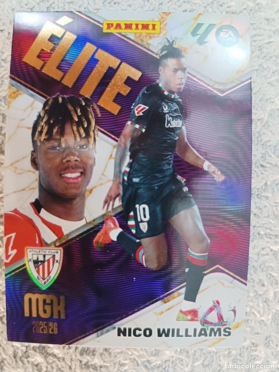 Cromos de f&uacute;tbol: MEGACRACKS 2025-2026 13 NICO WILLIAMS