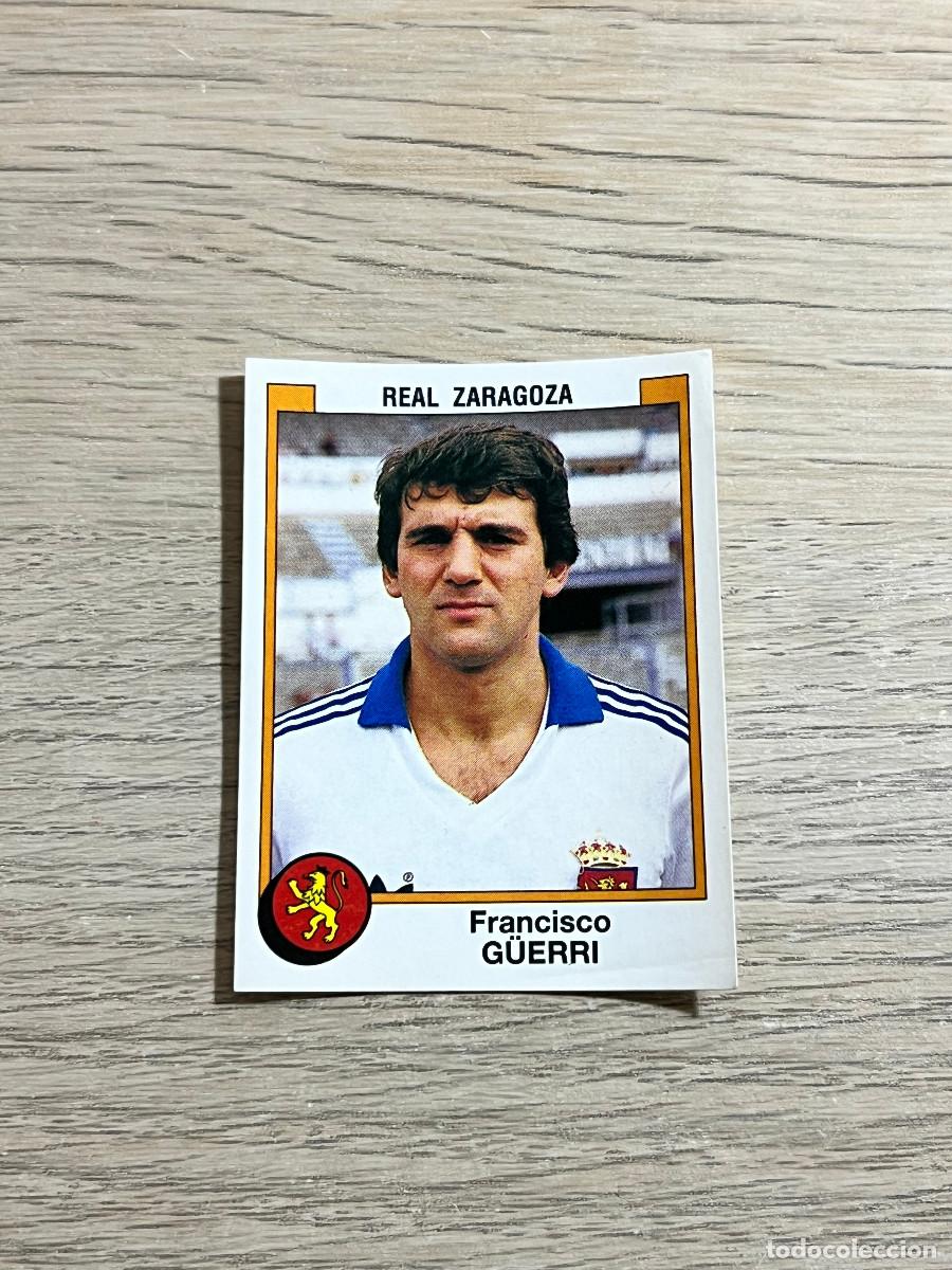Cromos de f&uacute;tbol: 397 G&Uuml;ERRI ZARAGOZA LIGA FUTBOL 88 PANINI NUNCA PEGADO SIN PEGAR 1988