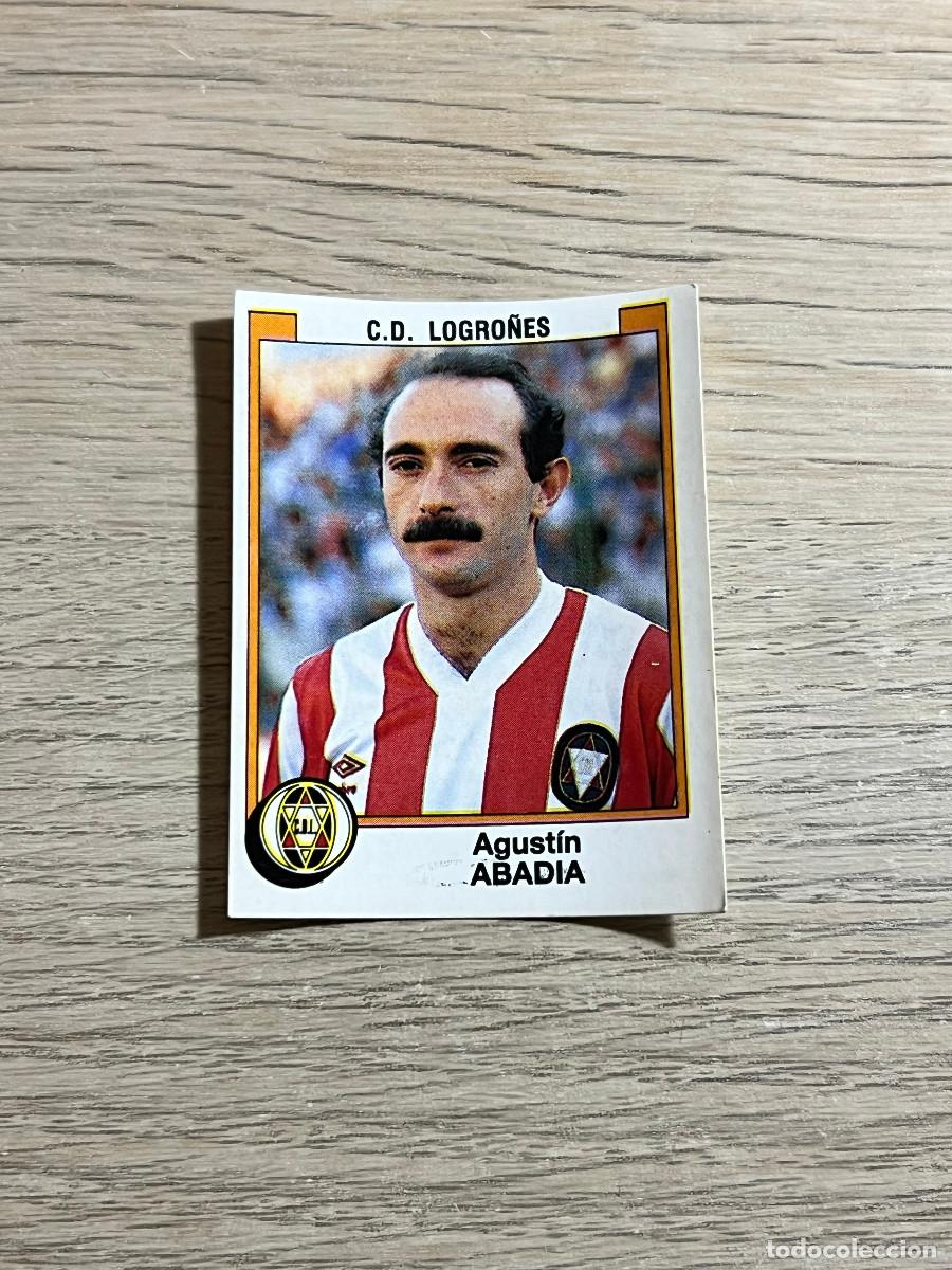 Fu&szlig;ball-Sticker: 168 ABADIA LOGRO&Ntilde;ES LIGA FUTBOL 88 PANINI NUNCA PEGADO SIN PEGAR 1988