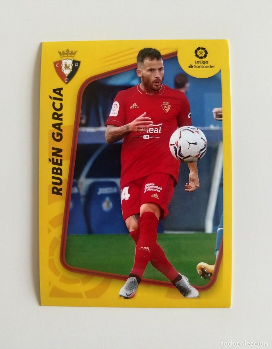 Cromos de f&uacute;tbol: Rub&eacute;n Garc&iacute;a 3 SIN PEGAR NUNCA PEGADO CA Osasuna Liga Ediciones Este 21 22 / 2021 2022
