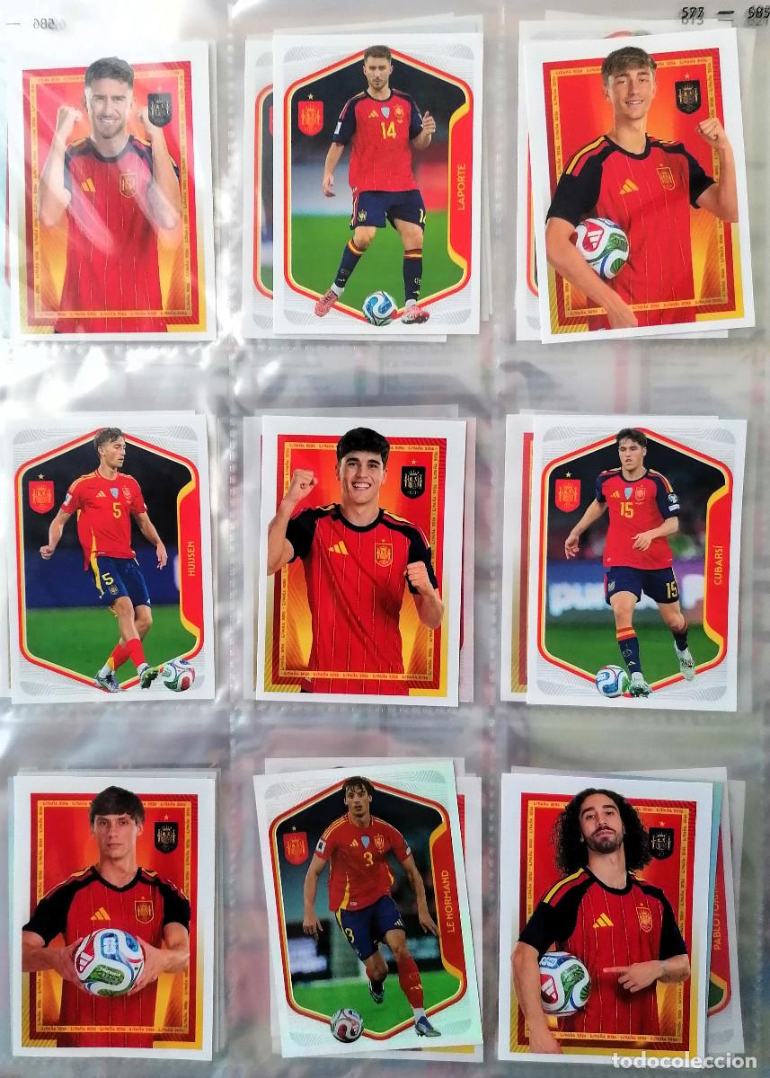 Cromos de f&uacute;tbol: Colecci&oacute;n completa ESPA&Ntilde;A 2026 CARREFOUR - Foto 3