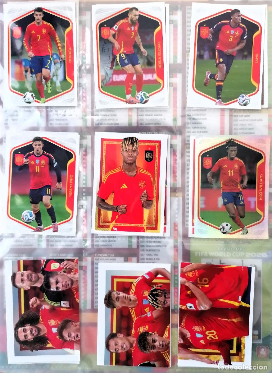 Cromos de f&uacute;tbol: Colecci&oacute;n completa ESPA&Ntilde;A 2026 CARREFOUR - Foto 7