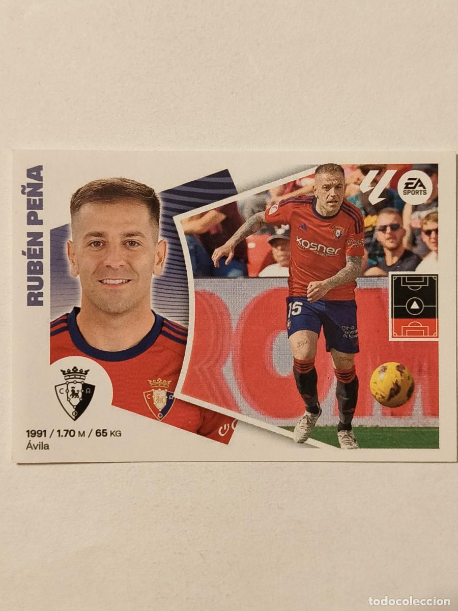 Cartes &agrave; collectionner de Football: #6 RUBEN PE&Ntilde;A (C.A. OSASUNA) LIGA 24/25 ESTE