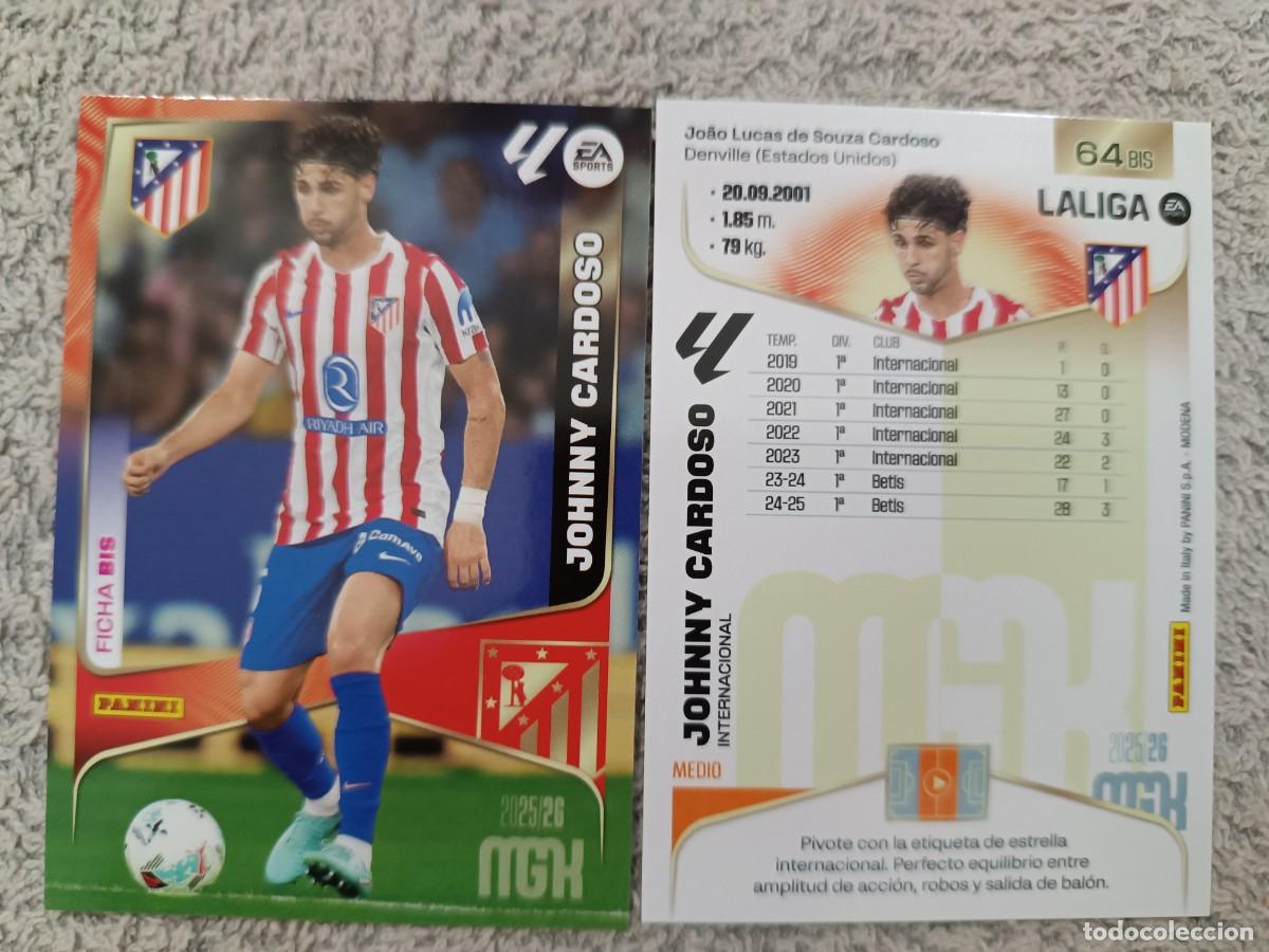 Cartes &agrave; collectionner de Football: MEGACRACKS 2025-2026 64 BIS JOHNNY CARDOSO