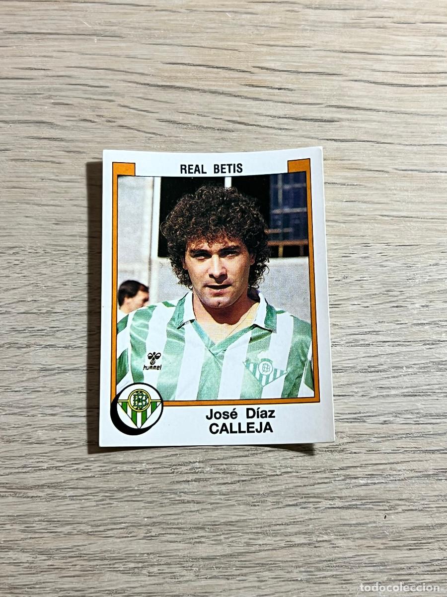 Cromos de f&uacute;tbol: 69 CALLEJA BETIS LIGA FUTBOL 88 PANINI NUNCA PEGADO SIN PEGAR 1988