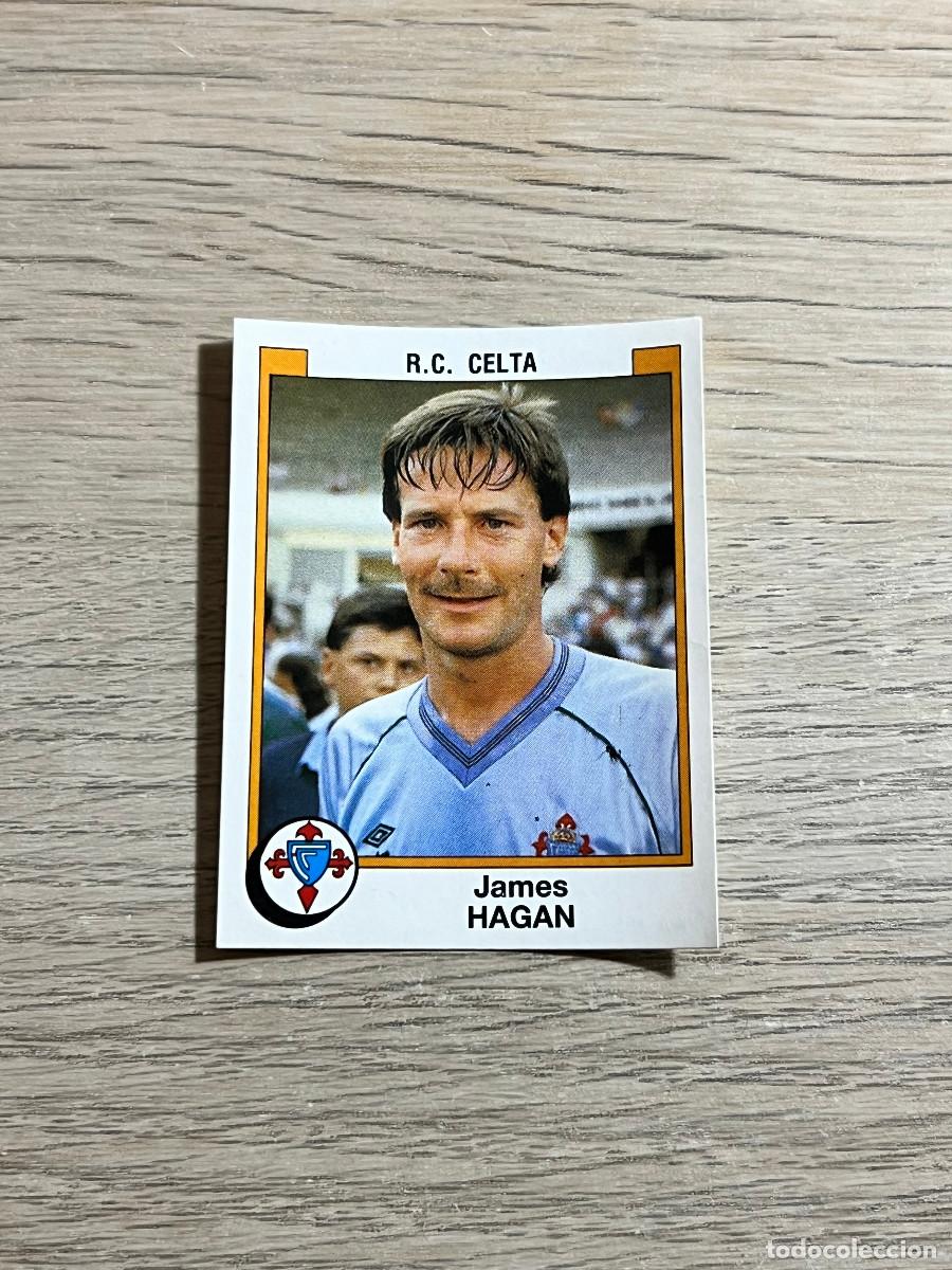 Cromos de Futebol: 105 HAGAN CELTA LIGA FUTBOL 88 PANINI NUNCA PEGADO SIN PEGAR 1988