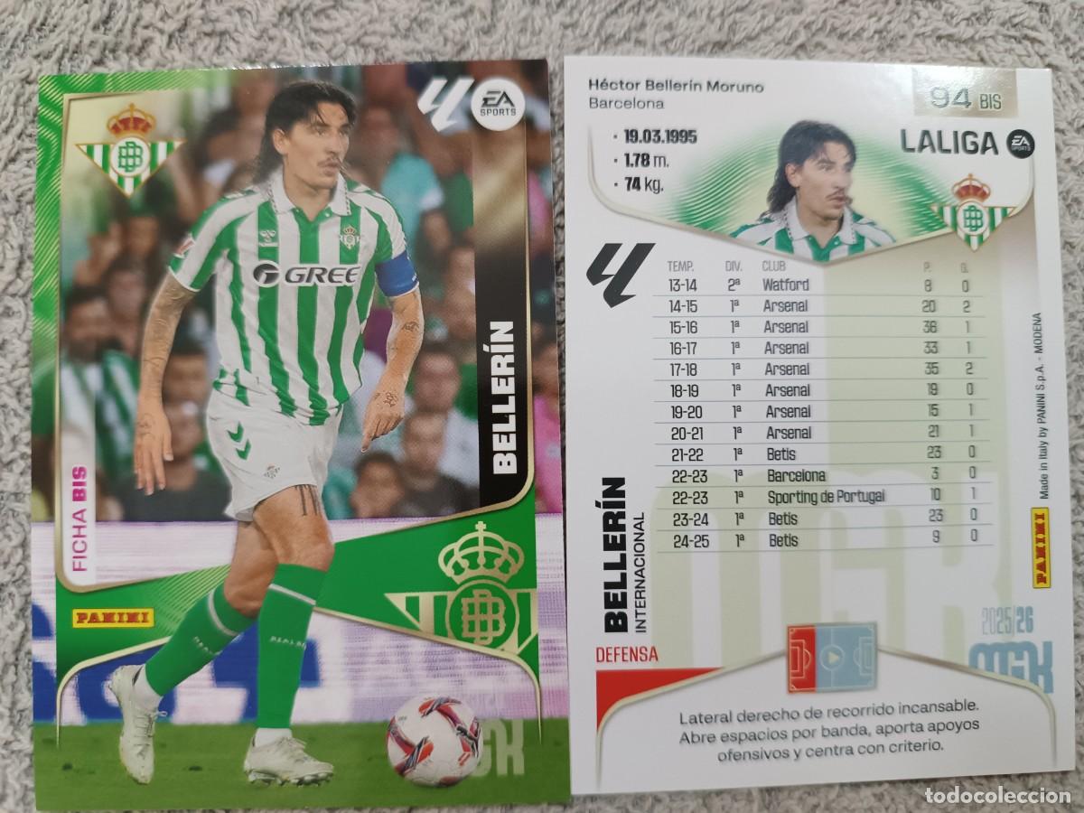 Cromos de f&uacute;tbol: MEGACRACKS 2025-2026 94 BIS BELLERIN
