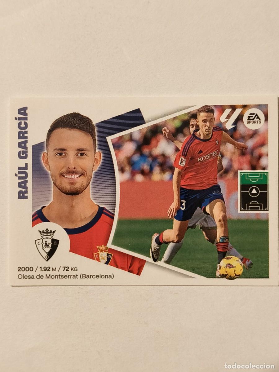 Cromos de f&uacute;tbol: #18 RAUL GARCIA (C.A. OSASUNA) LIGA 24/25 ESTE