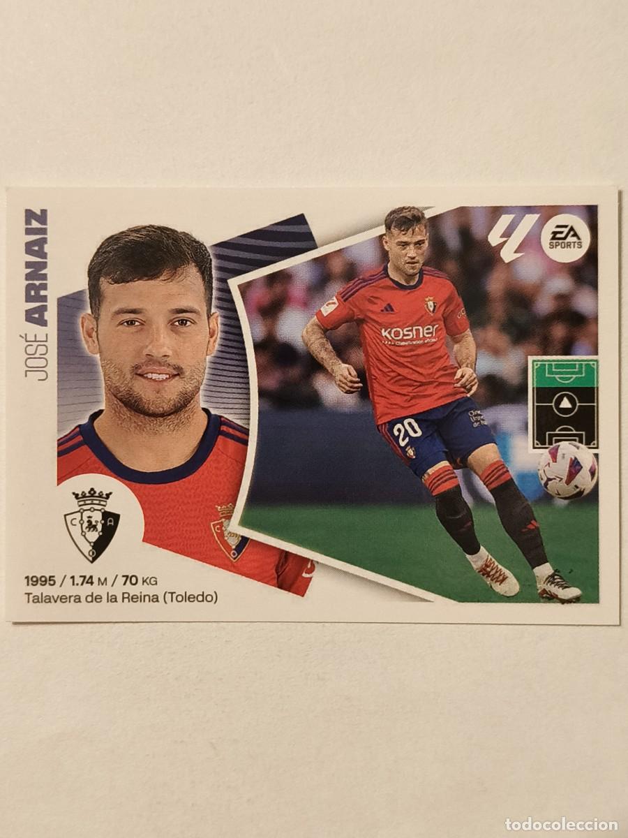 Cromos de f&uacute;tbol: #19A ARNAIZ (C.A. OSASUNA) LIGA 24/25 ESTE