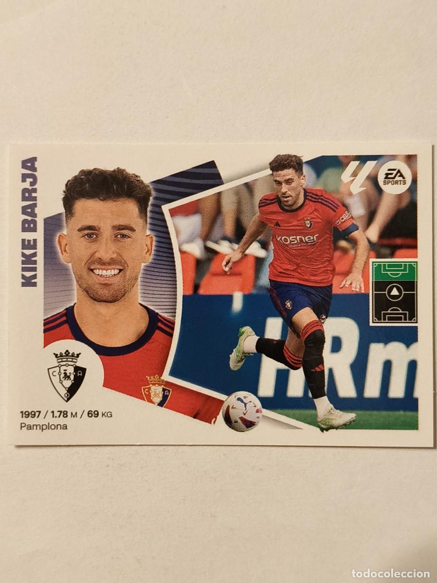 Cromos de f&uacute;tbol: #19B KIKE BARJA (C.A. OSASUNA) LIGA 24/25 ESTE