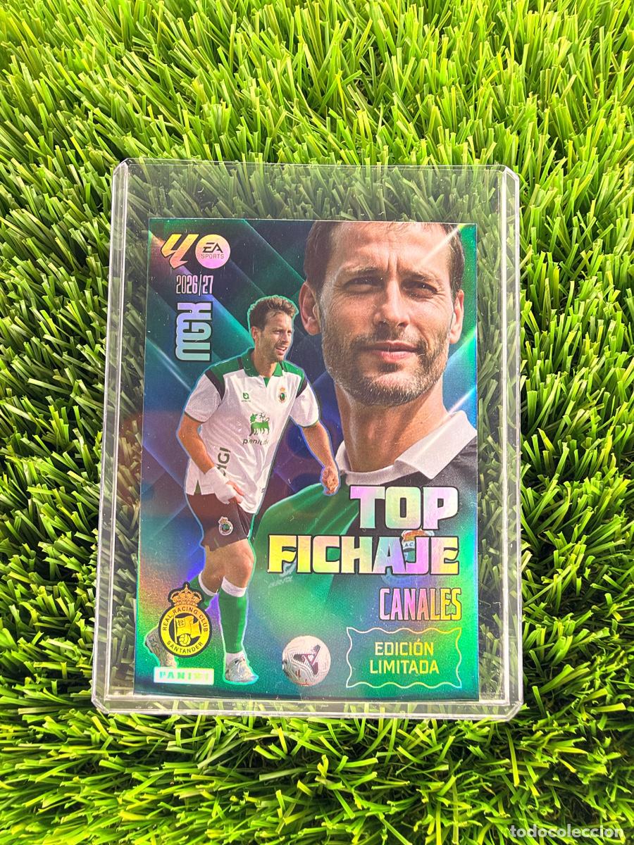 Cromos de f&uacute;tbol: Canales Edici&oacute;n Limitada R Racing C Megacracks 26 27