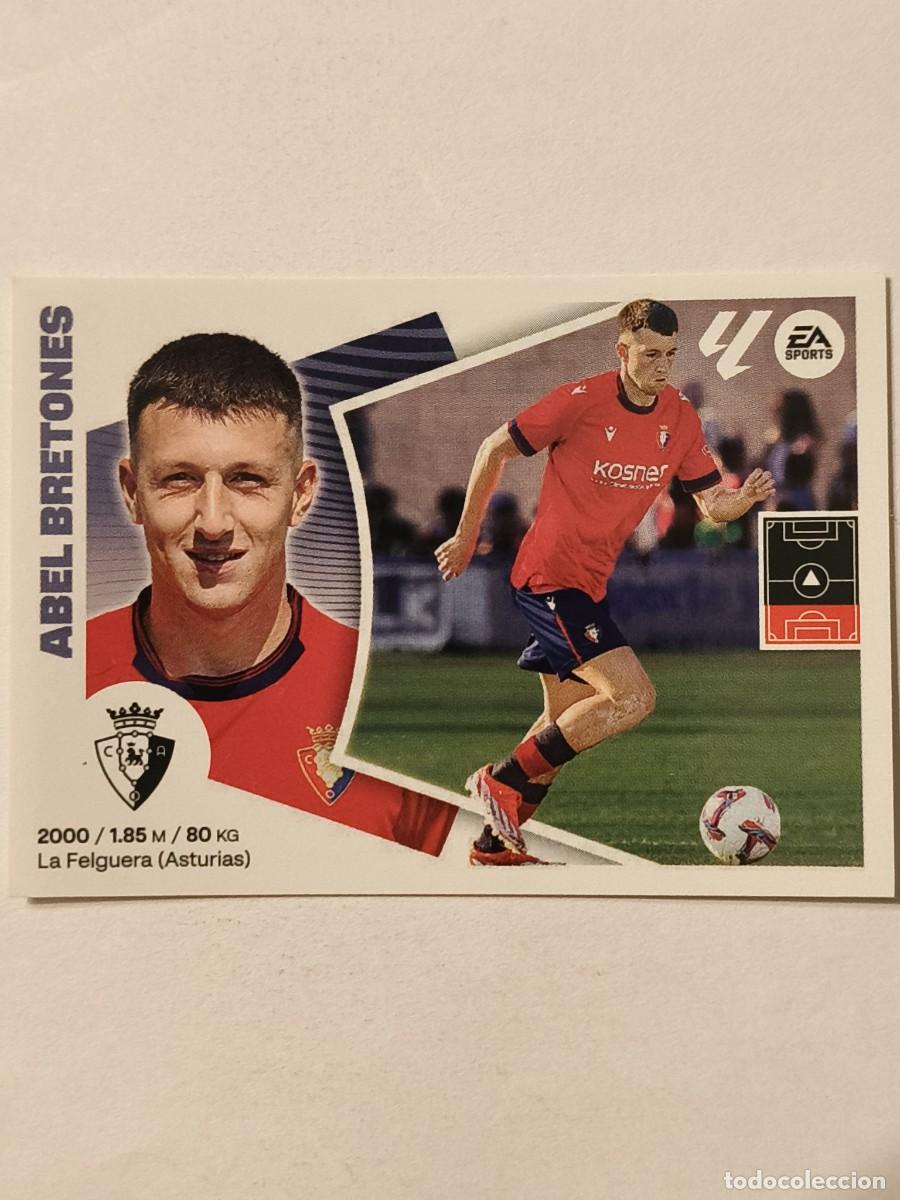 Cromos de f&uacute;tbol: #ABEL BRETONES ULTIMOS FICHAJES 10 (C.A. OSASUNA) LIGA 24/25 ESTE