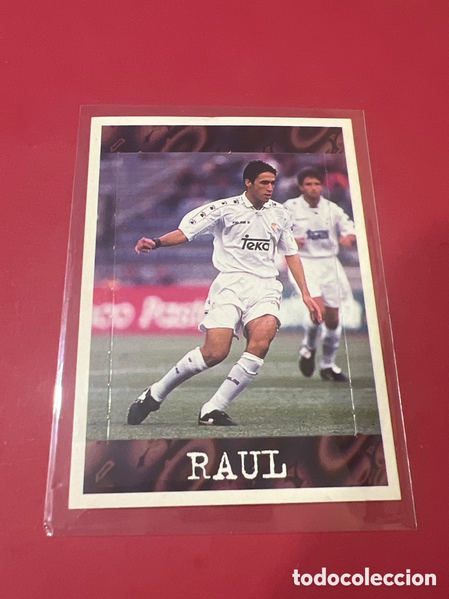 Cromos de f&uacute;tbol: A1097. PANINI SPORTS; MEGACRACKS 1997 1998 97 98 POP UPS REAL MADRID RAUL