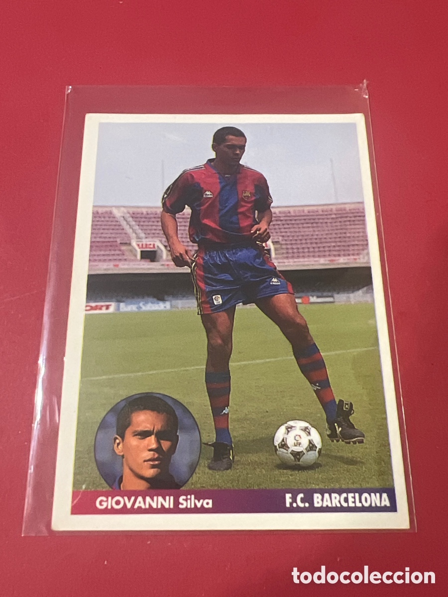 Cartes &agrave; collectionner de Football: A1098. LOS MEJORES EQUIPOS DE EUROPA 1996 1997 96 97 PANINI 50 GIOVANNI BARCELONA SIN PEGAR