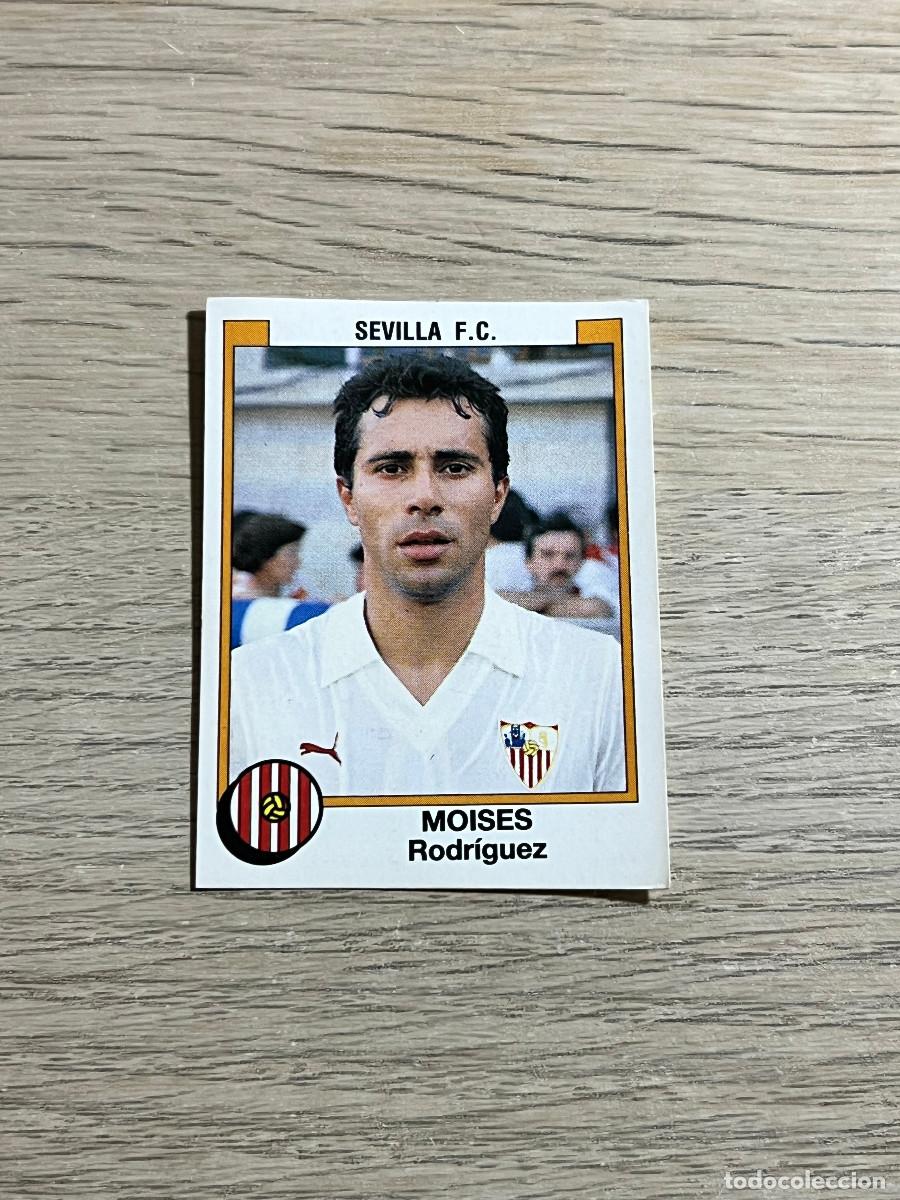Cartes &agrave; collectionner de Football: 305 MOISES SEVILLA LIGA FUTBOL 88 PANINI NUNCA PEGADO SIN PEGAR 1988