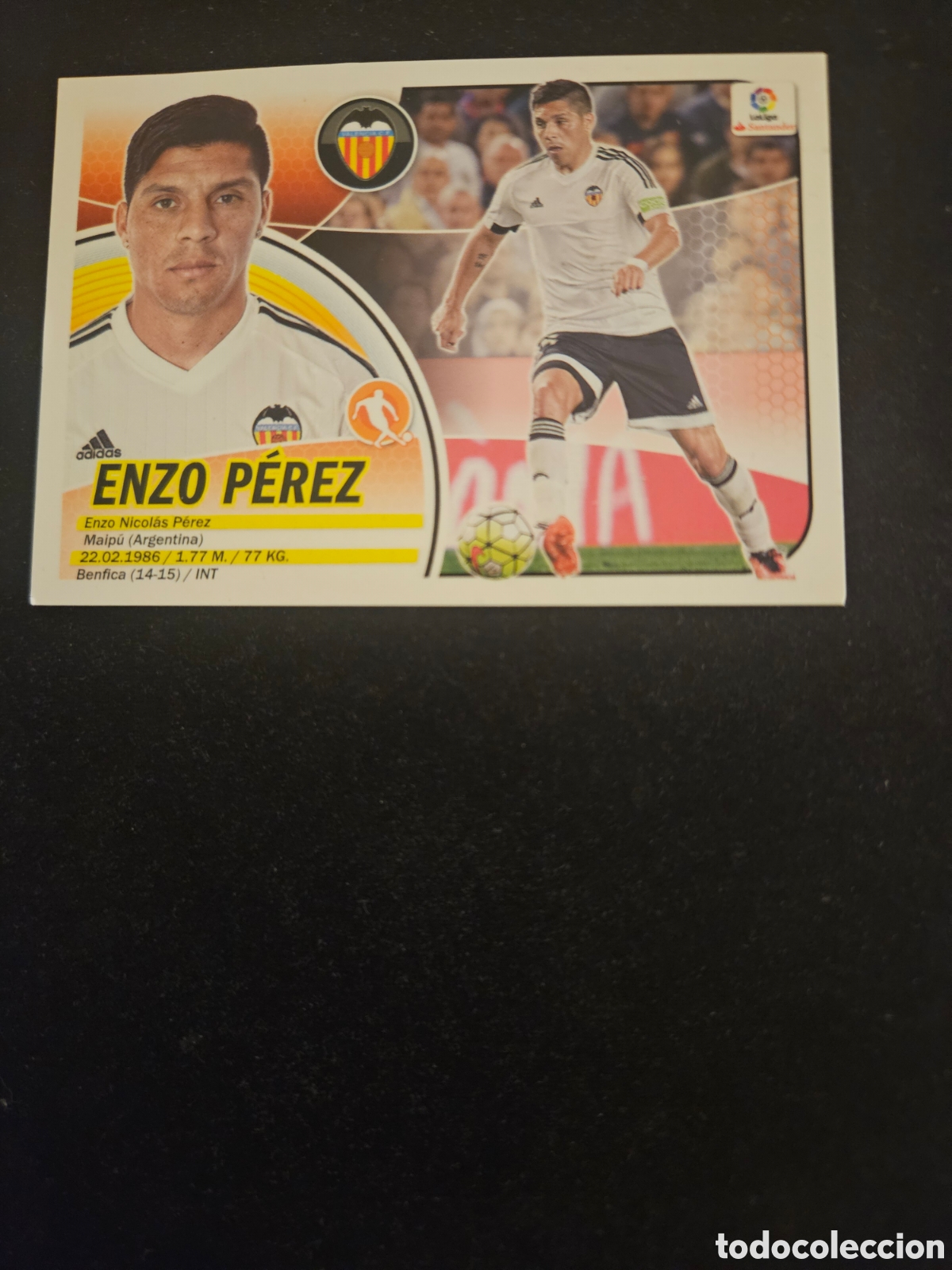 Cartes &agrave; collectionner de Football: ENZO P&Eacute;REZ N&ordm; 9A VALENCIA CF &ndash; LIGA ESTE 2016-17 PANINI