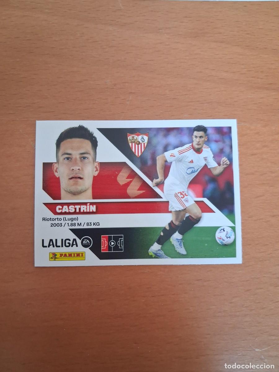 Cromos de f&uacute;tbol: Ediciones Este 2026 2027 26 27 Sevilla FC 9A Castrin