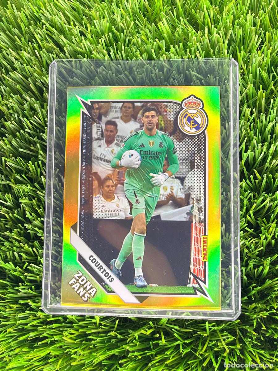 Cromos de f&uacute;tbol: N&ordm; KO30 Courtois Zona Fans Gold Real Madrid CF Panini Club Real Madrid CF 25 26