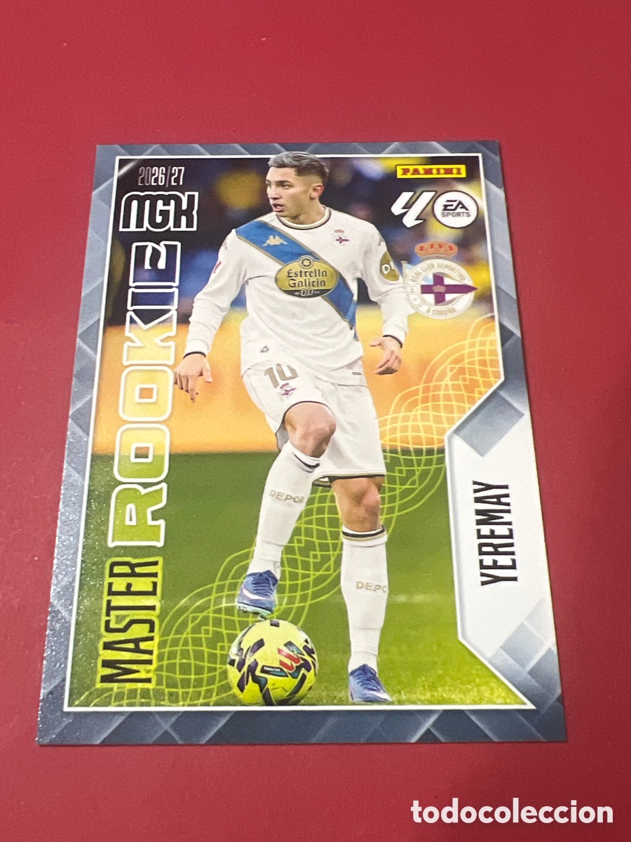 Cromos de f&uacute;tbol: A1107. 423 YEREMAY MASTER ROOKIE PANINI MEGACRACKS 26 27